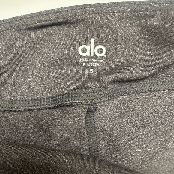 ALO Dark Grey Yoga Leggings Size Small RN87370 - Picture 6 of 7